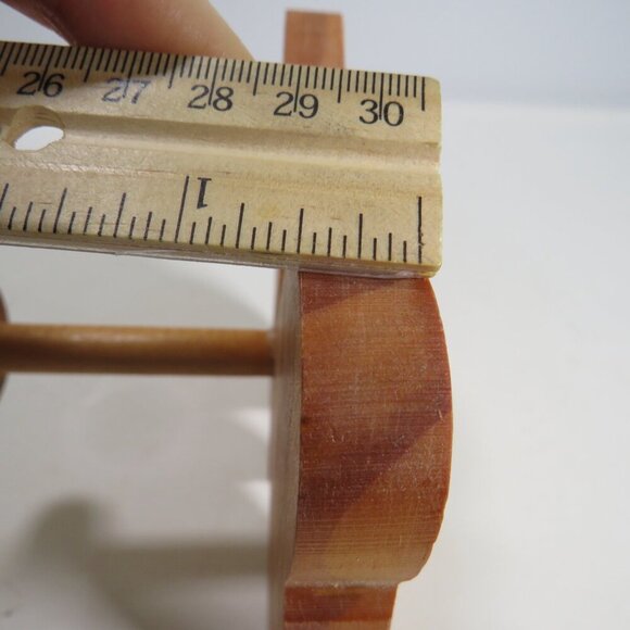 Butterfly Vintage Solid Wooden Hook Wall Hanger Kids Wooden unfinished - Picture 4 of 7